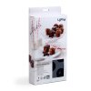 226128 3 forma na muffiny 30 cm cervena silikon lekue