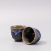 226506 2 cajova souprava black bright blue sada 3 ks cerna keramika mij
