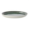 226581 jidelni talir gastro 27 cm bila zelena kamenina bitz