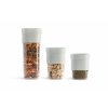 226209 5 doza na potraviny flip storage sada 3 ks zelena plast lekue