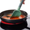 226323 3 kuchynska lzice non scratch 29 cm zelena plast lekue