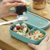226119 1 obedovy box lunchbox to go 500 ml tyrkysova plast lekue