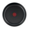 227199 16 large ingenio easy cook clean black bugatti red sautepan 24cm 21bm 8136