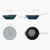 228015 21 space 32cm wok