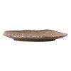 227256 servirovaci talir terra 27 x 17 cm hneda keramika mij