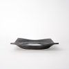 227271 2 jidelni talir black pearl 16 x 16 cm cerna keramika mij
