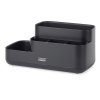 227637 organizer do koupelny easystore 70600 25 cm cerna plast joseph joseph