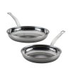228262 sada panvi nanobond titanium sada 2 ks nerezova ocel hestan
