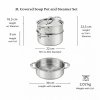 228313 11 31765 hestan probond luxe 3qt covered soup pot with steamer set 3 1