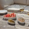 228388 2 servirovaci misa legio nova 22 cm bila porcelan eva trio