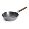 228556 panev na sote carbon steel 24 cm ocel woll