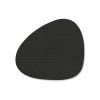 228672 podtacek curve corduroy 11 x 13 cm cerny inkoust kuze lind dna