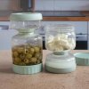 228972 4 sklenice na okurky s odkapavacem pkv 086 750 ml sklo pebbly