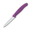 229215 orezavaci nuz swiss classic 8 cm vroubkovany fialova plast victorinox
