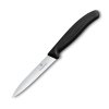 229281 orezavaci nuz swiss classic 10 cm vroubkovany cerna plast victorinox