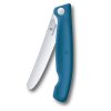 229434 3 kapesni nuz swiss classic 11 cm vroubkovany modra plast victorinox