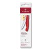229428 5 kapesni nuz swiss classic 11 cm vroubkovany cervena plast victorinox