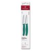 229476 sada nozu swiss classic 8 cm sada 2 ks zelena plast victorinox