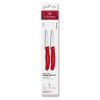 229494 sada nozu swiss classic 8 cm sada 2 ks cervena plast victorinox