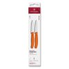 229461 sada nozu swiss classic 8 cm sada 2 ks oranzova plast victorinox