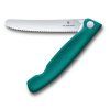 229443 kapesni nuz swiss classic 11 cm vroubkovany zelena plast victorinox