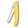 229446 3 kapesni nuz swiss classic 11 cm vroubkovany zluta plast victorinox