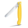 229446 4 kapesni nuz swiss classic 11 cm vroubkovany zluta plast victorinox