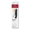 229425 6 kapesni nuz swiss classic 11 cm vroubkovany cerna plast victorinox