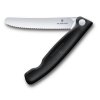 229425 kapesni nuz swiss classic 11 cm vroubkovany cerna plast victorinox