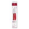 229320 sada nozu swiss classic 8 a 11 cm sada 2 ks cervena plast victorinox
