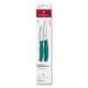 229491 sada nozu swiss classic 8 a 11 cm sada 2 ks zelena plast victorinox