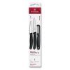 229344 sada noze a skrabky swiss classic sada 3 ks cerna plast victorinox