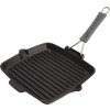 141074 litinovy gril ctvercovy 24 x 24 cm staub