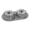137681 forma na 2 male babovky duet bundt stribrna nordic ware
