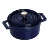 149534 kulaty hrnec tmave modra o 10 cm staub