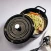 140777 1 kulaty hrnec cerna o 16 cm staub
