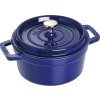140825 kulaty hrnec tmave modra o 22 cm staub