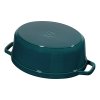 140969 3 ovalny hrnec o 37 cm morska modr staub