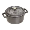 140810 kulaty hrnec grafitove seda o 22 cm staub