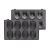 231367 vymenitelne desky snack collection xa8115f0 mini madlenky tefal