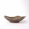 231523 2 jidelni talir terra 22 x 18 cm hneda keramika mij