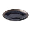 231520 jidelni talir gloss black 24 cm cerna keramika mij