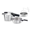 231139 tlakovy hrnec vitaquick premium 2 5 l 4 5 l sada 2 ks s naparovaci vlozkou fissler