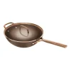 232672 wok milano 30 cm s poklici hneda keramika zwilling