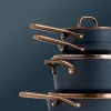 232657 4 wok milano 30 cm s poklici modra keramika zwilling