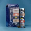 233111 1 darkova sada caju black teas 5 x 20 g plechovka infuzer kusmi tea
