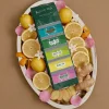 232997 2 darkova sada caju green teas 5 x 20 g plechovka kusmi tea