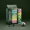 233006 1 darkova sada caju green teas 5 x 20 g plechovka infuzer kusmi tea