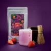 233057 3 bio ube prasek 100 g jahoda kusmi tea