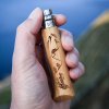 232516 2 kapesni nuz n 08 engraved hiking 8 5 cm bukove drevo opinel